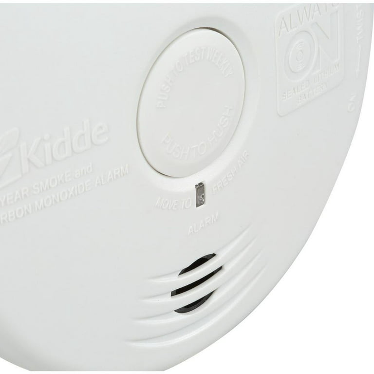 Kidde 10 Year Worry-Free Sealed-In Lithium Battery Carbon Monoxide