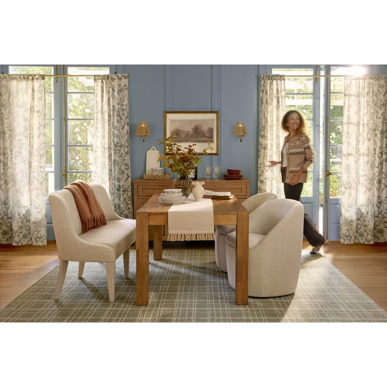 Better Homes & Gardens Mira Everywhere Dining Chair, Cream