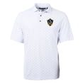 thumbnail image 2 of Men's-Cutter & Buck  White LA Galaxy Big & Tall Virtue Eco Pique Tile Print Recycled Polo, 2 of 3