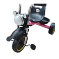 thumbnail image 3 of Triciclo The Baby Shop  con torreta tipo moto y luz Rosa -, 3 of 4