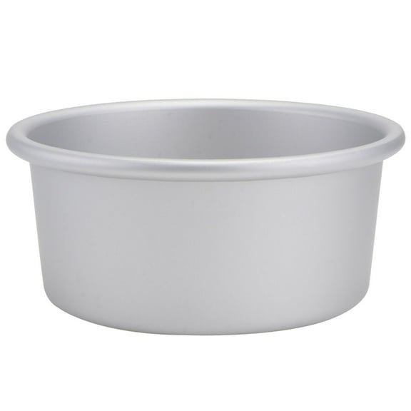 Tersarium 5 Inch Round Removable Bottom Anodized Aluminum Cake Pan Mold for Baking Chocolate and Desserts