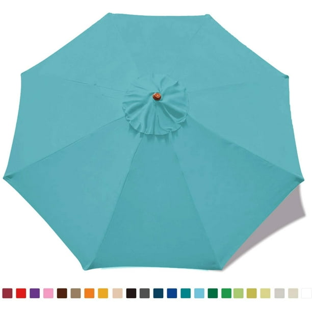 ABCCANOPY 7.5ft Outdoor Umbrella Replacement Top Patio Umbrella Market