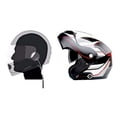 thumbnail image 2 of Motorcycle Half helmet Headphone microphone Mic Rod Motorcycle Headset Part A, 2 of 6