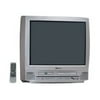 Emerson EWC27T3 - 27" Diagonal Class CRT TV - with built-in DVD player and VCR