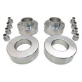 thumbnail image 1 of Fits 2018-2023 Jeep Wrangler JL Tuff Country Lift Kit Suspension 42105 2 Inch Front Lift; 1 Inch Rear Lift; Silver Components, 1 of 4