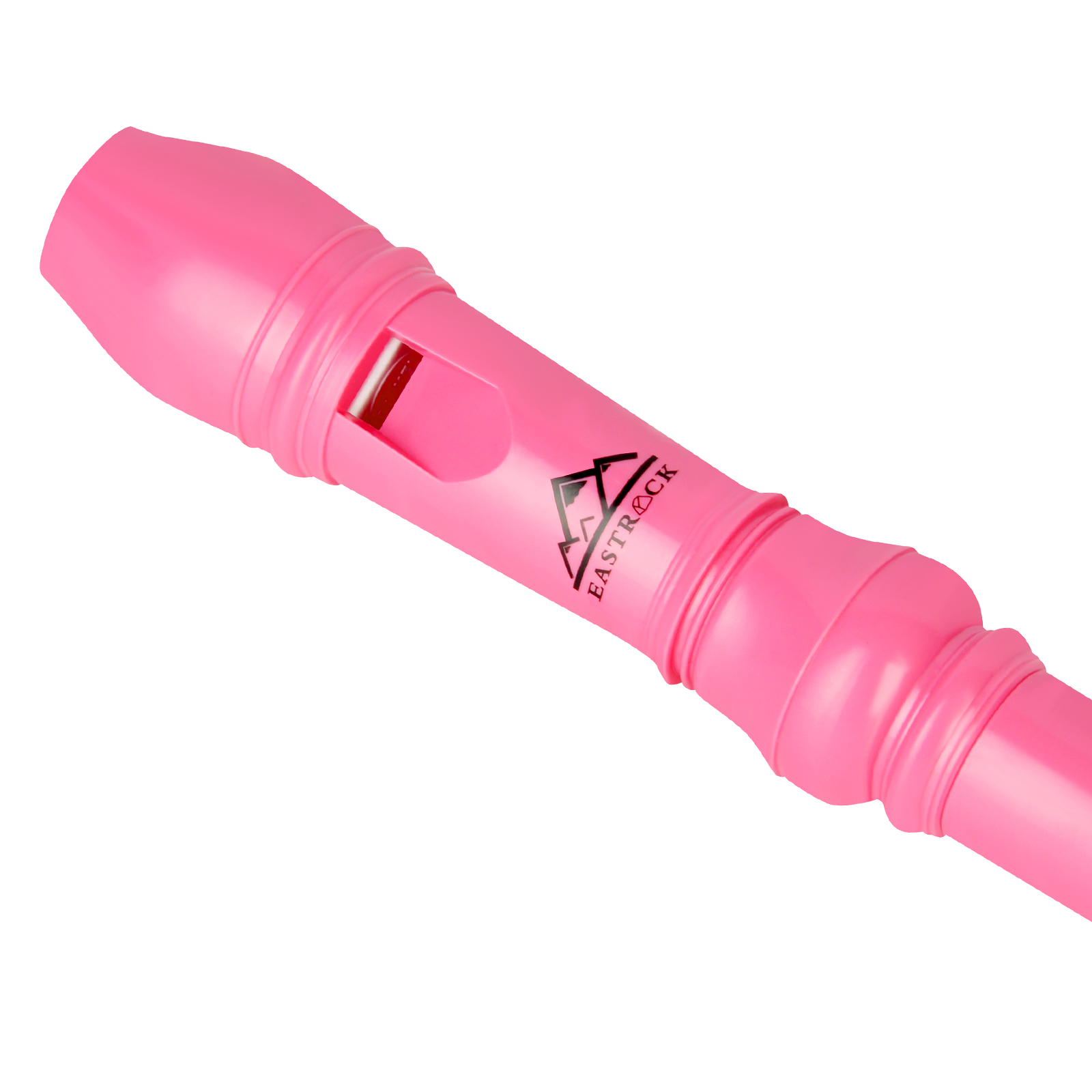 EastRock Soprano Recorder Pink with Cleaning Rod photo 7