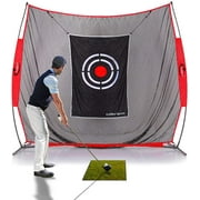 GALILEO Golf Practice Net Driving Range Golf Hitting Nets for Indoor Outdoor with Golf Training Aids (Variety of Options) testing 02