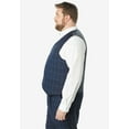 thumbnail image 3 of KingSize Men's Big & Tall KS Signature Collection Easy Movement 5-Button Suit Vest, 3 of 4
