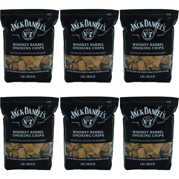 Jack Daniel's Tennessee Whiskey Barrel Smoking Oak Wood Chips For