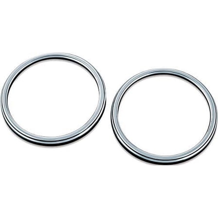 Kuryakyn Chrome Corona Front Speaker Accents (7377)