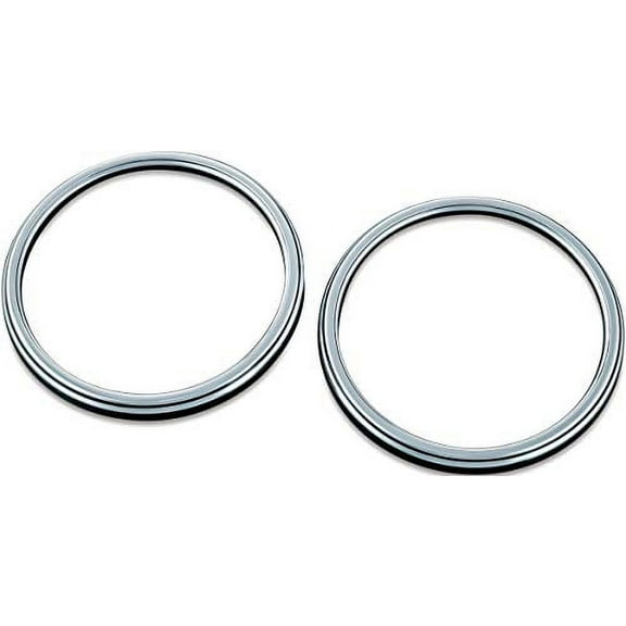 Kuryakyn Chrome Corona Front Speaker Accents (7377)