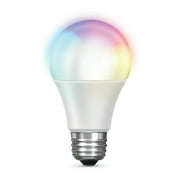 Feit Electric Smart LED 9 Watt (60 Watt Eq.) Color Changing/Tunable White Light Bulb, A19, E26, Dimmable