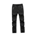 thumbnail image 4 of SHOWERORO Pantalon de Randonnée pour Femmes 1Pcs Imperméable et Résistant au Vent pour Cyclisme et Voyage en Noir, 4 of 8