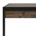 thumbnail image 4 of Simpli Home Erina SOLID ACACIA WOOD Industrial 48 inch Wide Small Desk in Rustic Natural Aged Brown, 4 of 9
