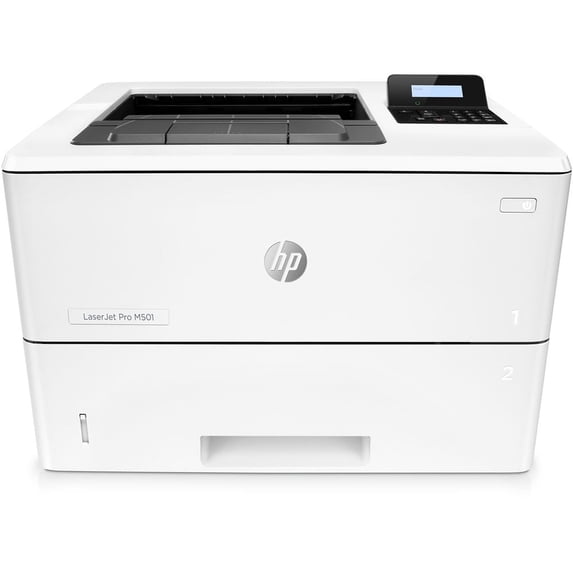 Open Box HP LaserJet Pro M501dn Monochrome Printer with Built-in Ethernet and 2-sided Printing (J8H61A)