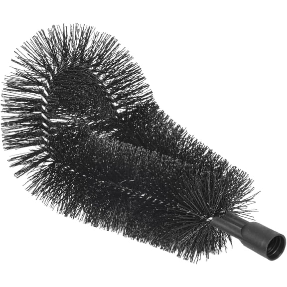 Heavy-Duty Gutter Scrubber Brush Attachment with Abrasion-Resistant Bristles for Pipes & Downspouts Gutter Brush Head