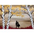 thumbnail image 1 of Diamond Painting (DB3311) DIY Pareja cuadrada bajo el árbol 5D Picture Kit 45x60cm FLhrweasw Nuevo, 1 of 1