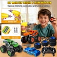 thumbnail image 3 of Monster truck desmontable Bugrtarey para niños de 3 a 8 años con taladro, 3 of 7