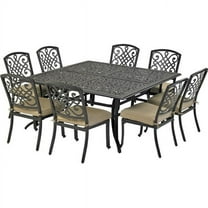 Patio Resort Lifestyles SQDTDY64-BT1 Bridgetown Dining Set - 9 Piece