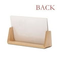 thumbnail image 3 of Battery Endurance Energy Stamp Pattern Photo Wooden Photo Frame Tabletop Display, 3 of 5