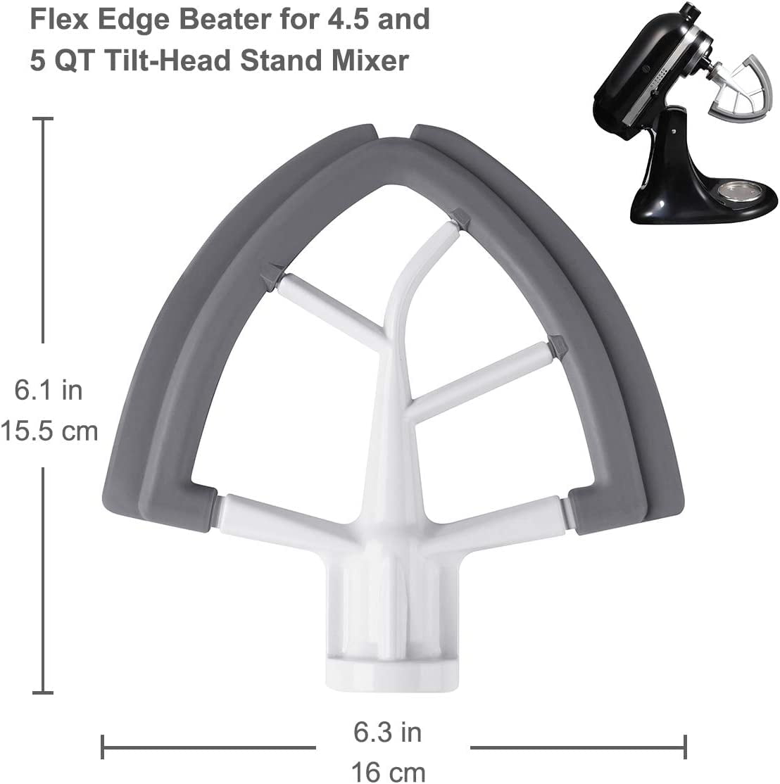 Replacement For 4.5-5qt Bowl Pouring Shield Tilt Head Parts For Kitchenaid  Stand Mixer Kn1ps Ksm500 Ksm90 Ksm75 K45ss Spare Part - Blender Parts -  AliExpress
