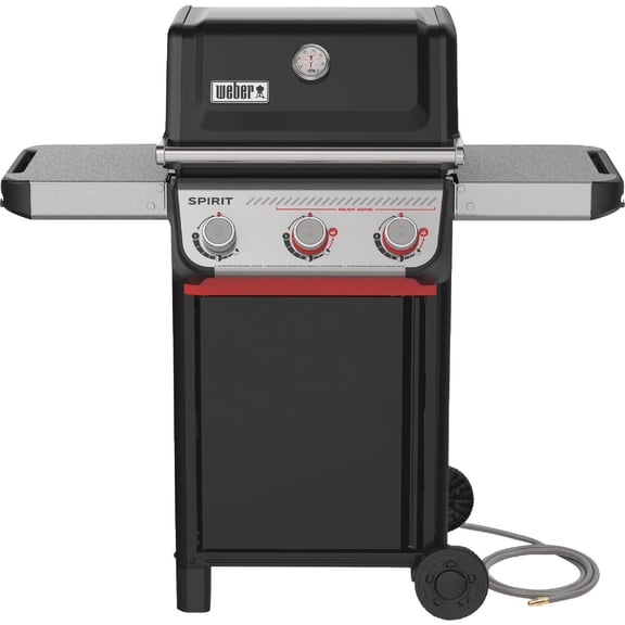 Weber Spirit 3-Burner Grill E-325 Natural Gas - Sear Zone - Black