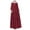 Red, variant on Lindreshi Fall Dresses for Women Homecoming Dresses Women's Bohemian Printed Muslim Dress Casual Elegant Gown Holiday Party Ruffle Gown