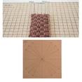 thumbnail image 3 of xinxixnxx Macrame Board Mat with Grids 20x20cm Handcrafted Braiding Knotting Project, 3 of 9