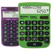 Datexx Combo Pack: DD-2361 TrackBack Desktop Calculator and DH-2202 TrackBack Handheld Calculator