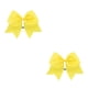 thumbnail image 4 of Sonducket Banda para el cabello grande Bowknot Grueso Elástico Coleta Titular Multicolor Amarillo 2piezas, 4 of 6
