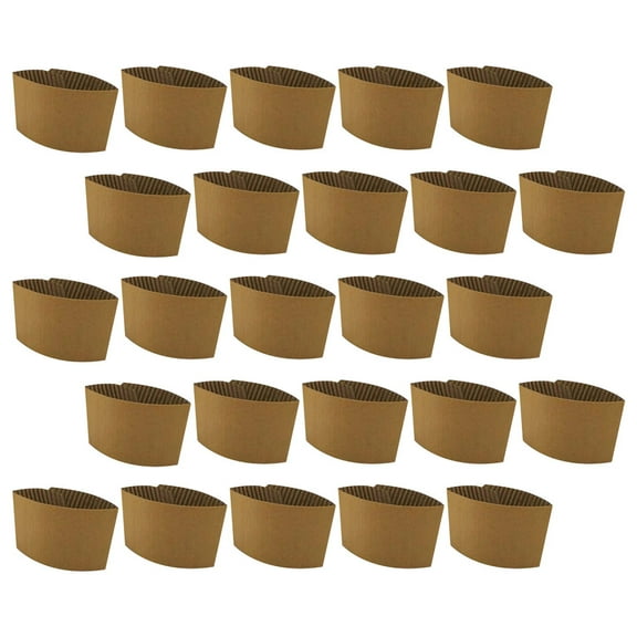 HOMEMAXS  25 Pcs Cup Sleeves Reusable Anti-scalding Cover Travel