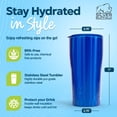 thumbnail image 3 of Vaso Silver Buffalo de doble pared, acero inoxidable 18/8, 590 ml, 3 of 9
