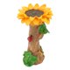 thumbnail image 2 of Baño Para Pájaros De Girasol, Estatua De Jardín De Girasol Impermeable De Color Vibrante Para Patio Al Aire Libre, 2 of 7