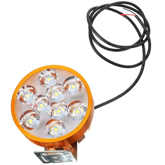 MERRYHAPY LED Off-Road Motorcycle Lights, Aluminum Alloy, Easy Installation, High Brightness Outdoor Driving Lamps
