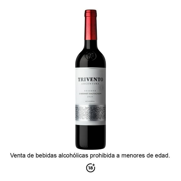 Vino Tinto Trivento Cabernet Sauvignon 750 ml