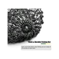 thumbnail image 5 of 3Pcs Foldable Fishing Replacement Net For Freshwater Saltwater Green Black 19.68In Deep Handle Not Included, 5 of 5