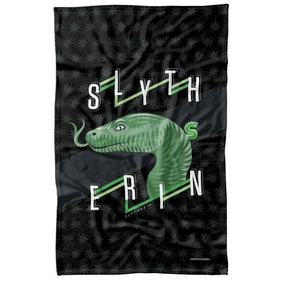 Harry Potter Blanket, 36"x58" Harry Potter Neo Industries Slytherin Fleece Blanket