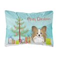 thumbnail image 1 of Caroline's Treasures BB1620PW1216 Almohada decorativa de tela Papillon y árbol de Navidad, grande, multicolor Caroline's Treasures BB1620PW1216, 1 of 1