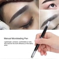 thumbnail image 5 of Portable Makeup Eyebrow Lip Manual Tattoo Pen Metal Microblading Pen AccessoryBlack, 5 of 5