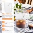 thumbnail image 2 of Minkissy Large Capacity Water Pitcher with Spout White PP for Family Use Daily Use 1Set, 2 of 6