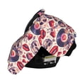thumbnail image 3 of Naloa record rock Skull lips Baby Car Seat Cover, Breathable Baby Carrier Cover, Multiuse Baby Carrier Cover & Nursing Breastfeeding Cover, 3 of 5