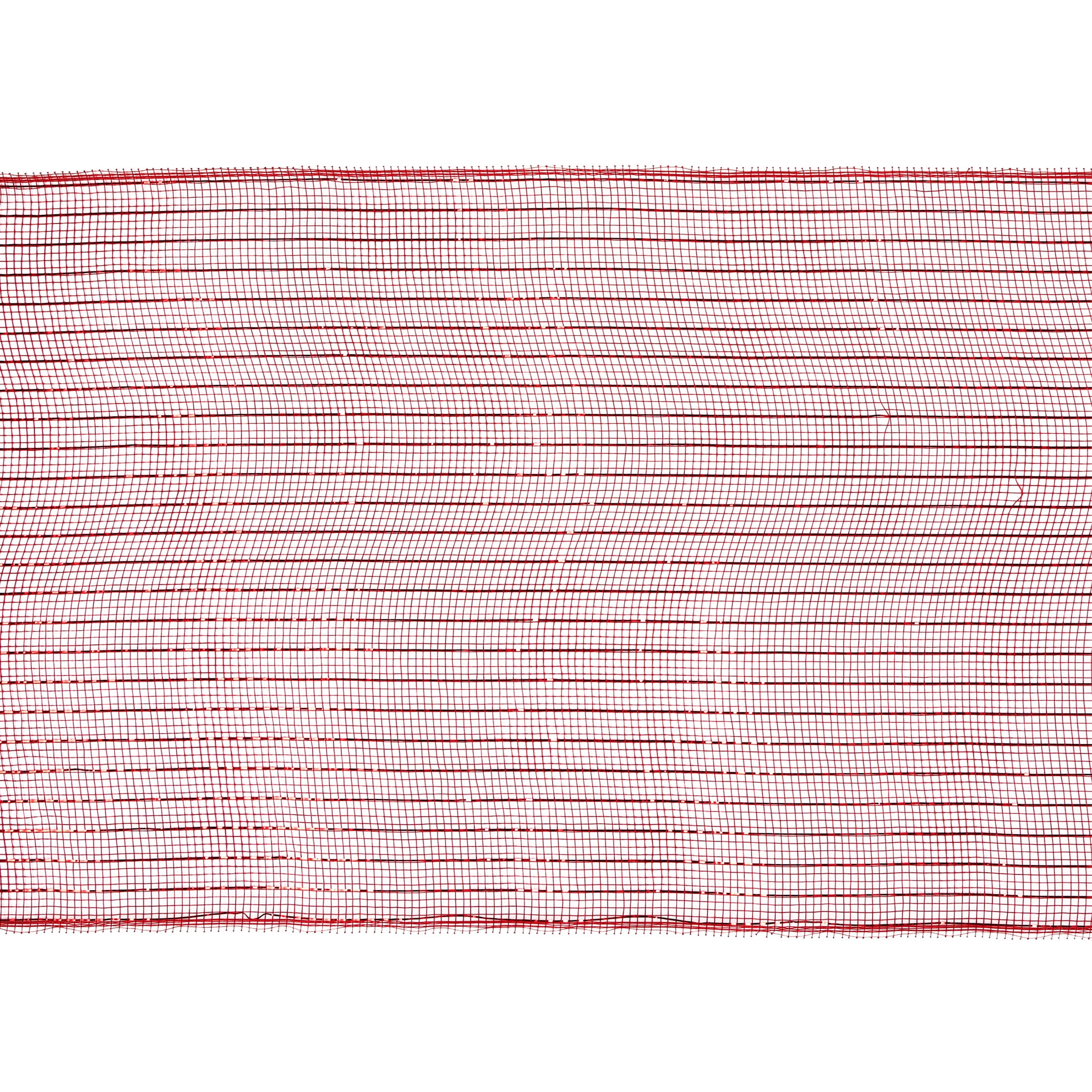 SIMPLICITY MESH RED 10IN 10Y, PREFECT FOR WREATHS AND DECORATING