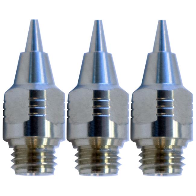 Paasche Airbrush TT3P3 0.66 mm Fluid Tip for Airbrush Models TG, TGX, TS & RG Size 3 Pack