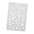 thumbnail image 4 of Drawing Template Plastic Ruler Stencil DIY Painting Board Ornamental Paint Plastic Ruler Hollow Album Decor, No.17, 4 of 7