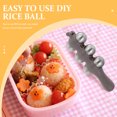 thumbnail image 5 of 1 conjunto de mohos de arroz Bola de arroz Chaker Kids Rice Ball Maker Rice Ball Molde Herramientas de cocina Herramientas, 5 of 5