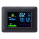 thumbnail image 2 of Reloj despertador digital, reloj despertador inalámbrico en color digital, reloj meteorológico, construcción robusta, 2 of 8