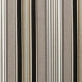 thumbnail image 2 of Pillow Perfect  Outdoor Black/ Beige Striped Round Seat Cushions (Set of 2), 2 of 2