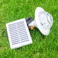 thumbnail image 4 of Linterna Portátil Luz LED para tienda de campaña, carga USB, solar con gancho para equipos de exterior (B), 4 of 9