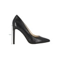 thumbnail image 3 of Zapato de tacón Nine West Tatiana negro de cuero con punta fina, ancho 10, 3 of 7