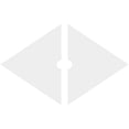 thumbnail image 4 of 40"W x 26 5/8"H x 3"ID x 14"C x 1"P Diamond Architectural Grade PVC Contemporary Ceiling Medallion, Two Piece, 4 of 11